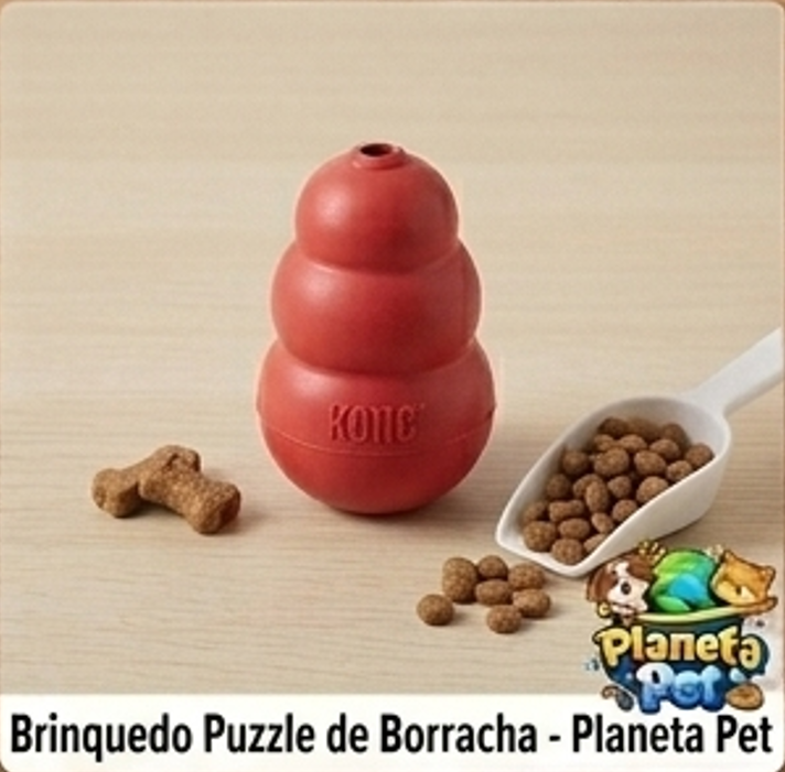 Brinquedo Puzzle de Borracha